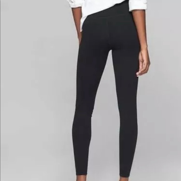 Athleta Beautiful faux suede front leggings - Picture 2 of 6